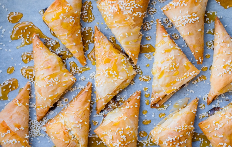 Chicken Breast in Phyllo Packets
