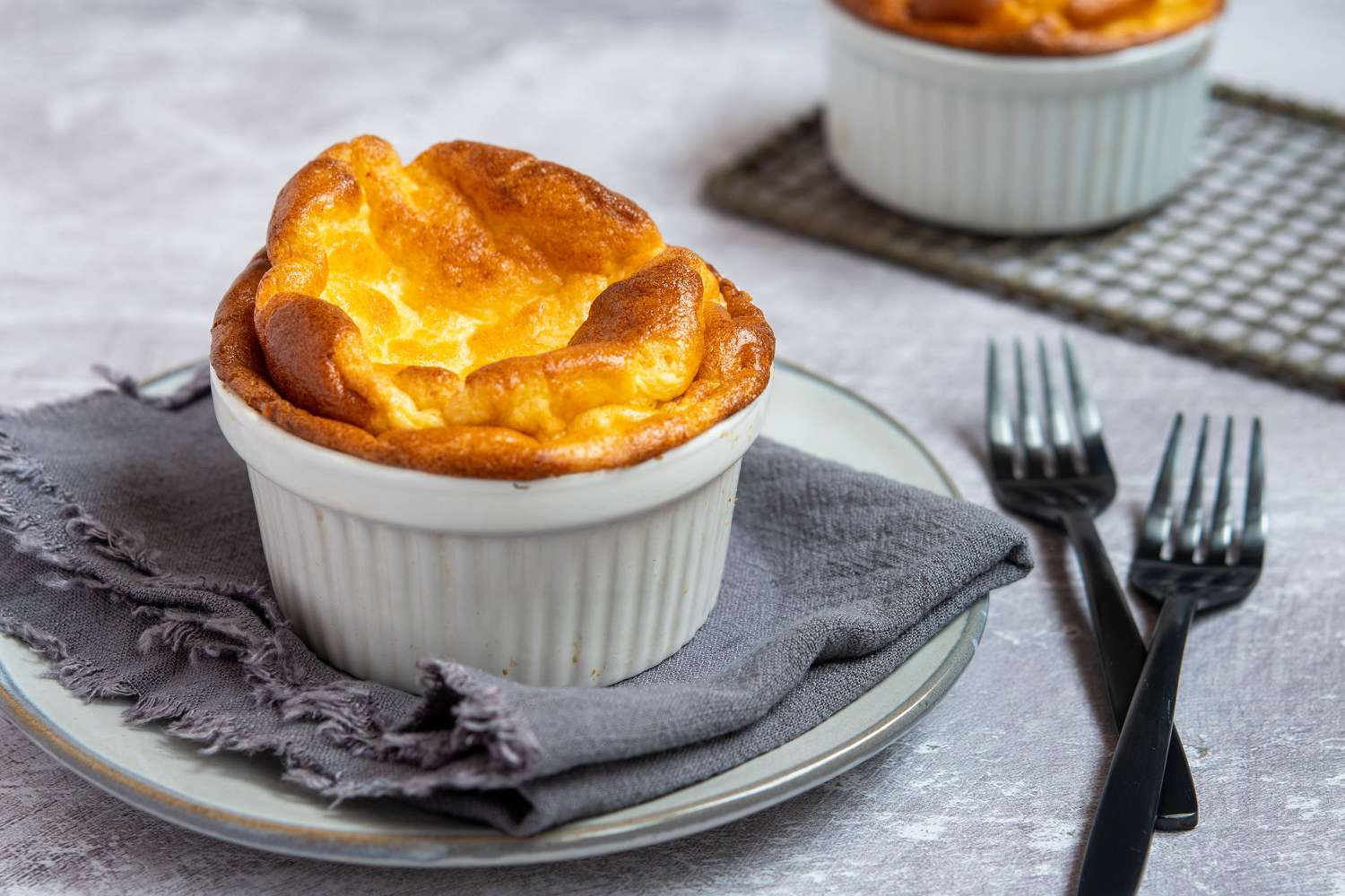 Souffle Au Fromage (Cheese Souffle)