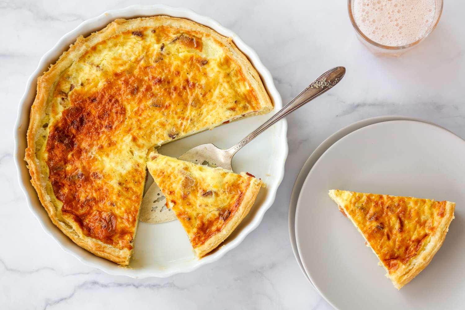 BACON PIE (also known as quiche)