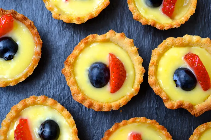 Lemon or Key Lime Curd Tartlets