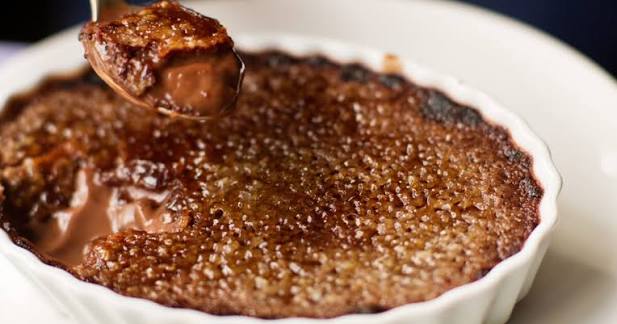 Dark Chocolate Crème Brûlée
