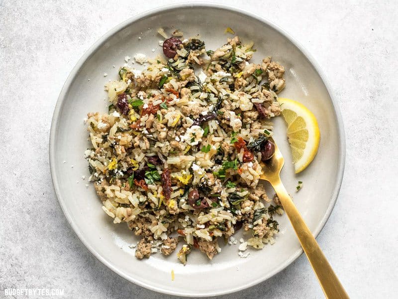 Smoked Turkey Grain Salad