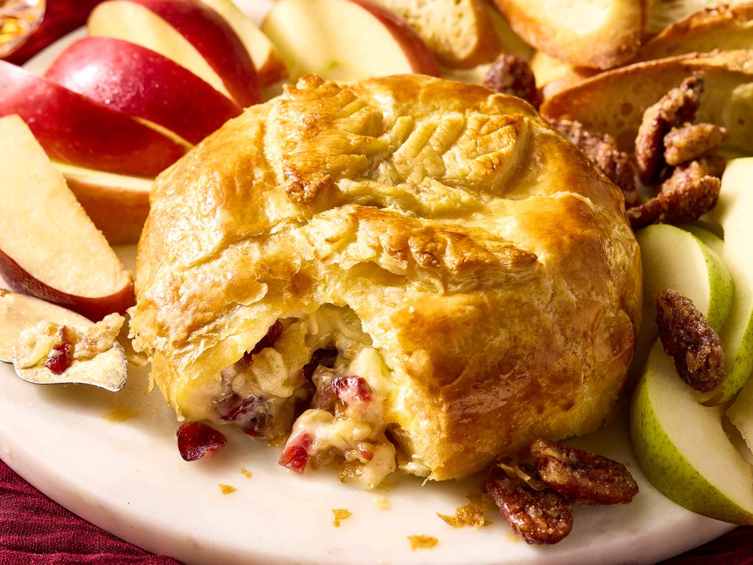 Brie Wrapped in Puff Pastry