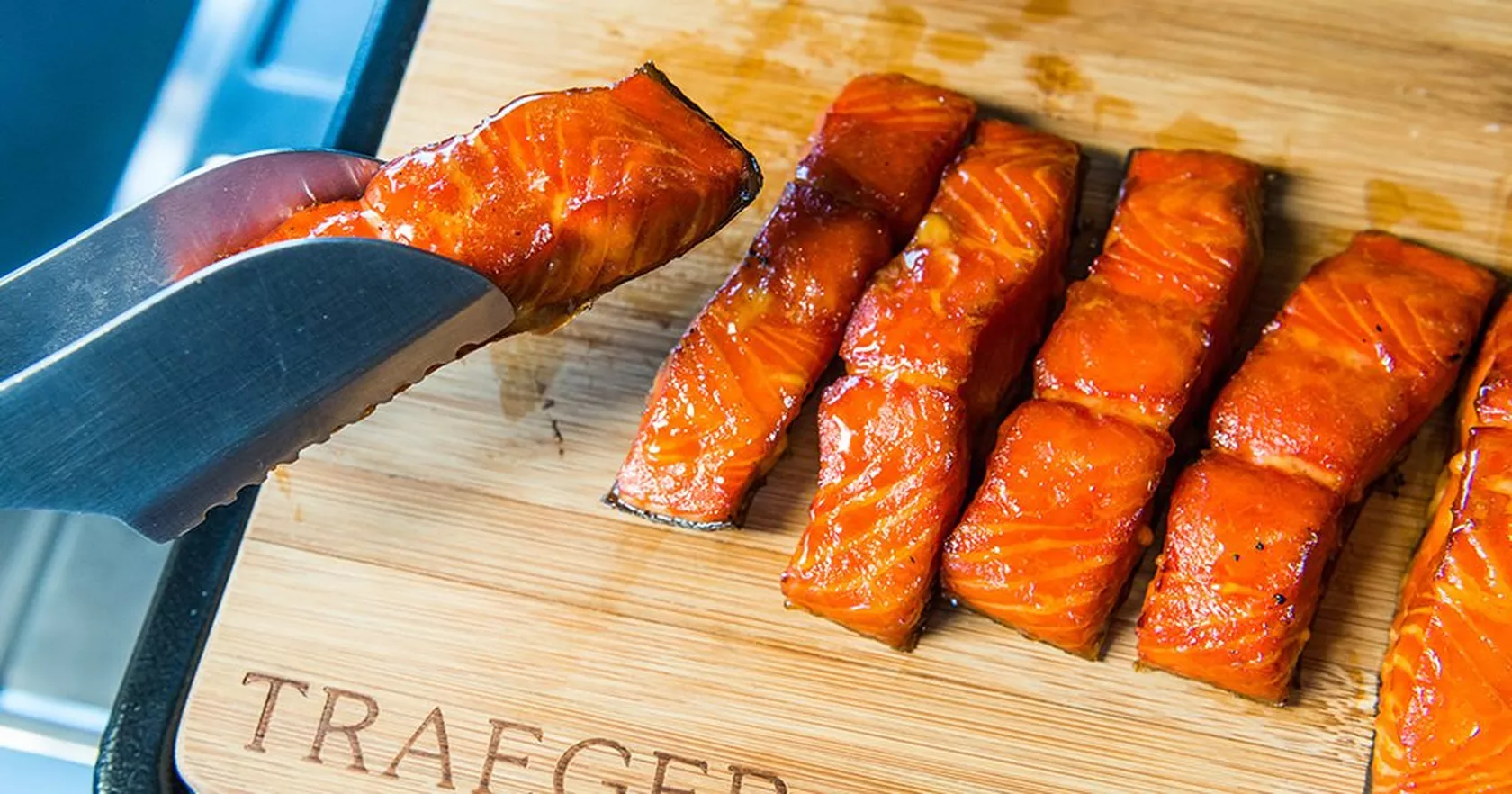 Salmon on the Smoker